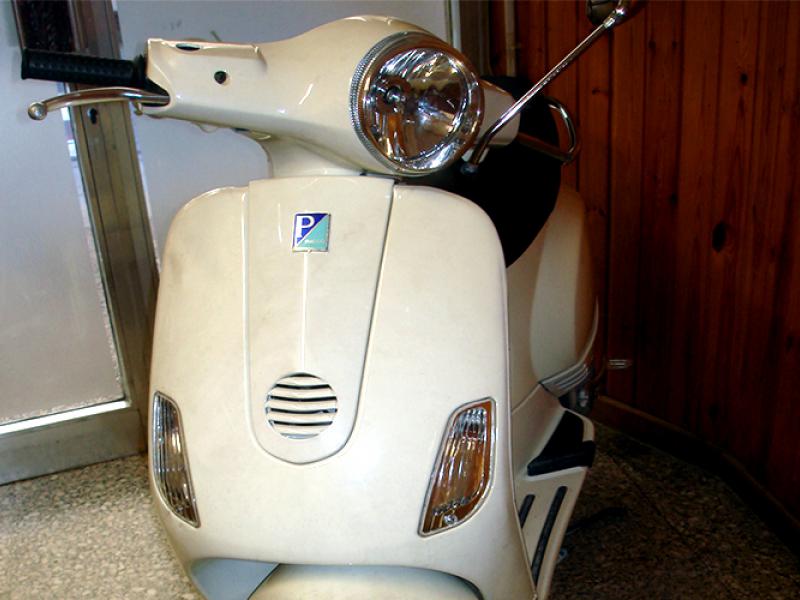 imatge d'una Vespa